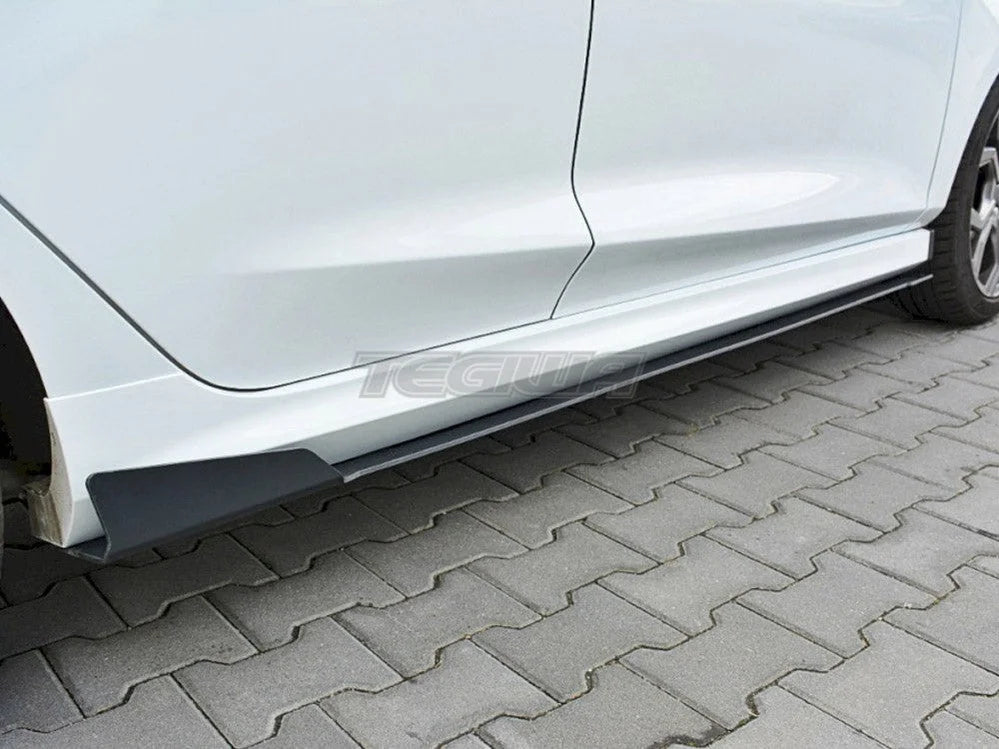Maxton Design Racing Side Skirts Diffusers V.1 Ford Fiesta MK8 ST ST-Line
