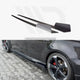Maxton Design Racing Side Skirts Diffusers V.2 Audi RS3 8V Facelift Sportback 2017-20