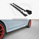 Maxton Design Racing Side Skirts Splitters Ford Fiesta MK7 ST Facelift 01-17
