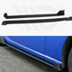 Maxton Design Racing Side Skirts Splitters Subaru BRZ Facelift 17-20