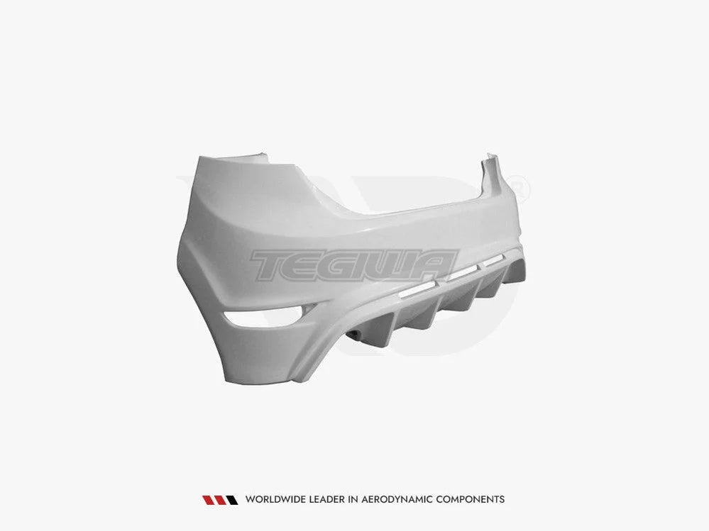 Maxton Design Rear Bumper Ford Fiesta MK 7 Pre-facelift and Facelift Focus RS Style