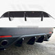 Maxton Design Rear Diffuser Alfa Romeo Giulia Veloce 15-19