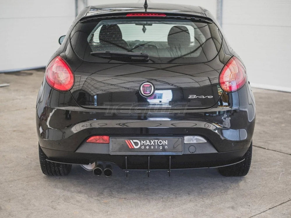 Maxton Design Rear Diffuser Fiat Bravo Sport MK2 09-14