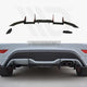 Maxton Design Rear Diffuser Ford Fiesta MK7 ST Facelift 01-17