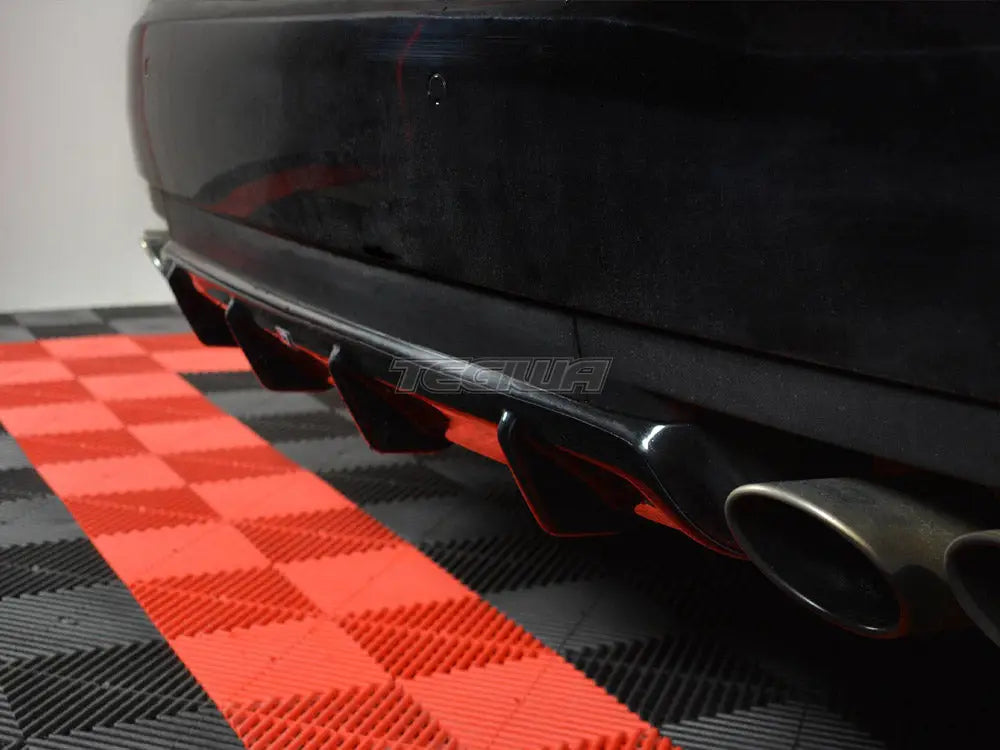 Maxton Design Rear Diffuser Maserati Quattroporte MK6 Pre-facelift 13-16