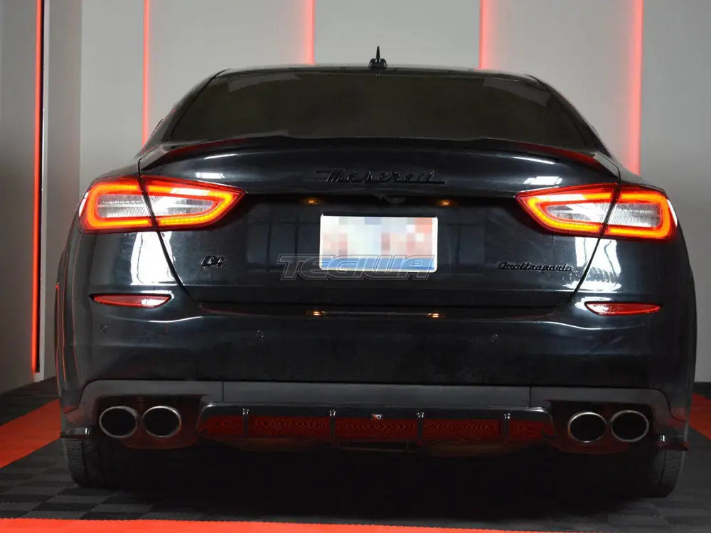 Maxton Design Rear Diffuser Maserati Quattroporte MK6 Pre-facelift 13-16
