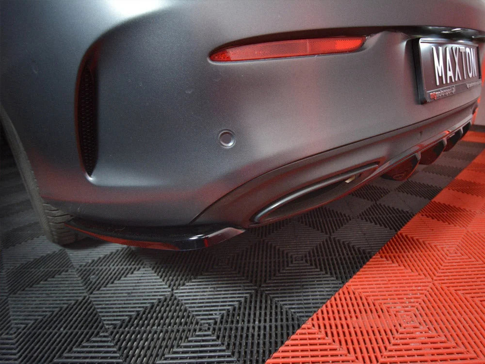 Maxton Design Rear Diffuser Mercedes C-class W205 Coupe Amg-line 15-18