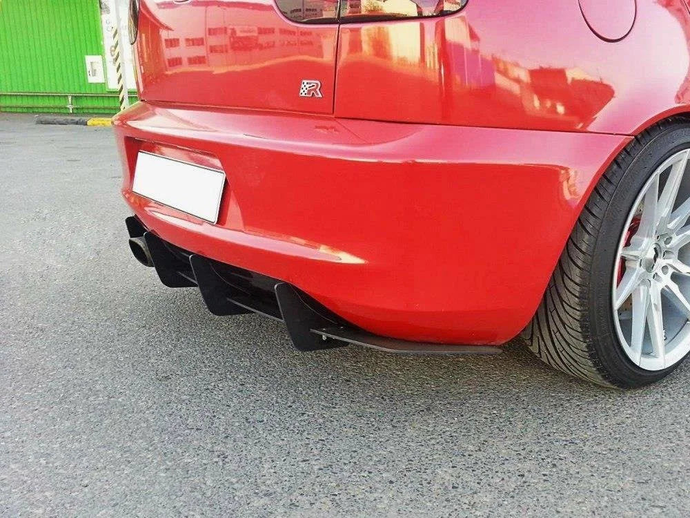 Maxton Design Rear Diffuser Seat Leon MK1 Cupra R 00-05