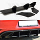 Maxton Design Rear Diffuser & Rear Side Splitters Volkswagen Golf MK6 GTI 35TH