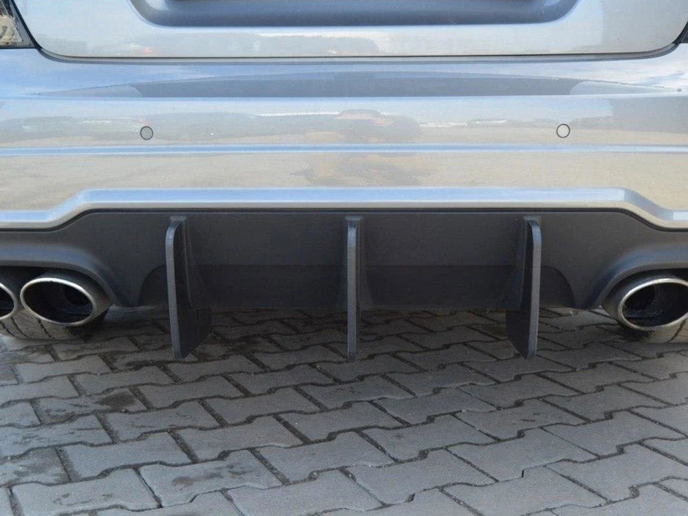 Maxton Design Rear Diffuser V.1 Mercedes C W204 Amg-line Facelift