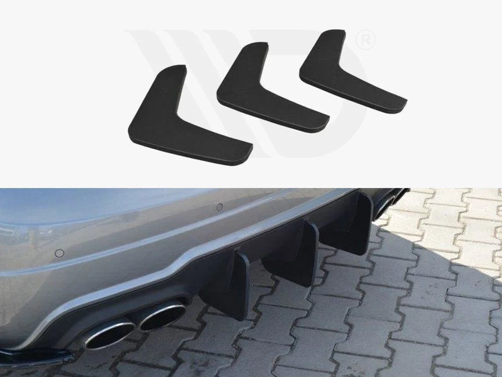 Maxton Design Rear Diffuser V.1 Mercedes C W204 Amg-line Facelift
