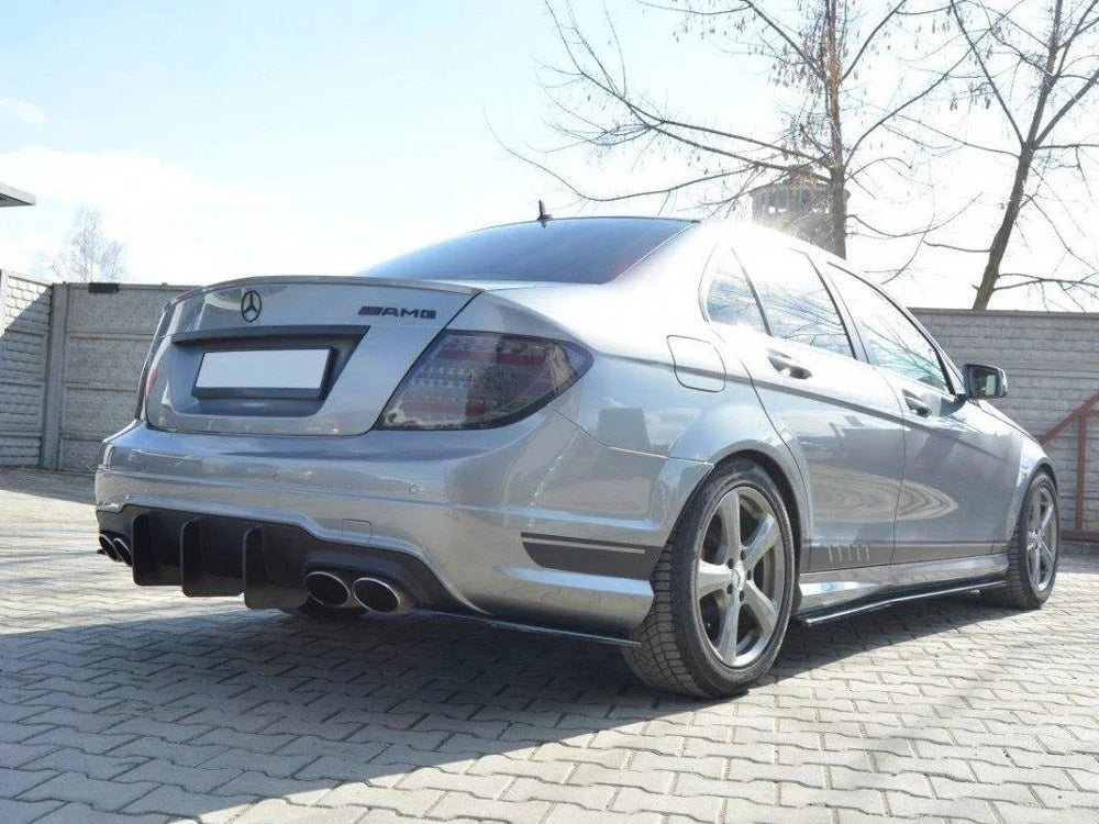 Maxton Design Rear Diffuser V.1 Mercedes C W204 Amg-line Facelift