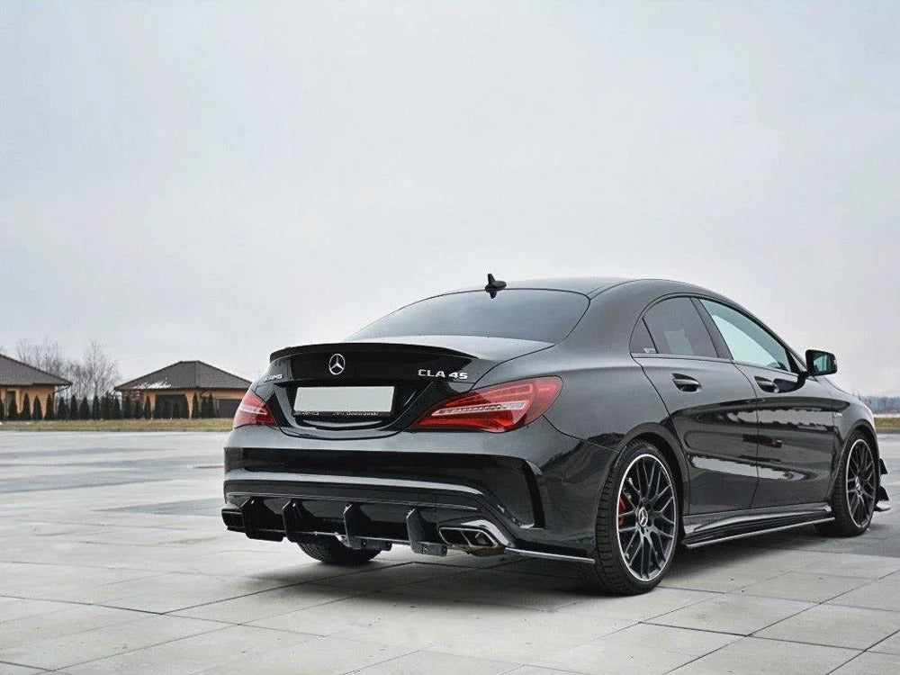 Maxton Design Rear Diffuser V.1 Mercedes CLA A45 AMG C117 Facelift 2017-UP