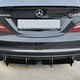 Maxton Design Rear Diffuser V.2 Mercedes CLA A45 AMG C117 Facelift 2017-UP