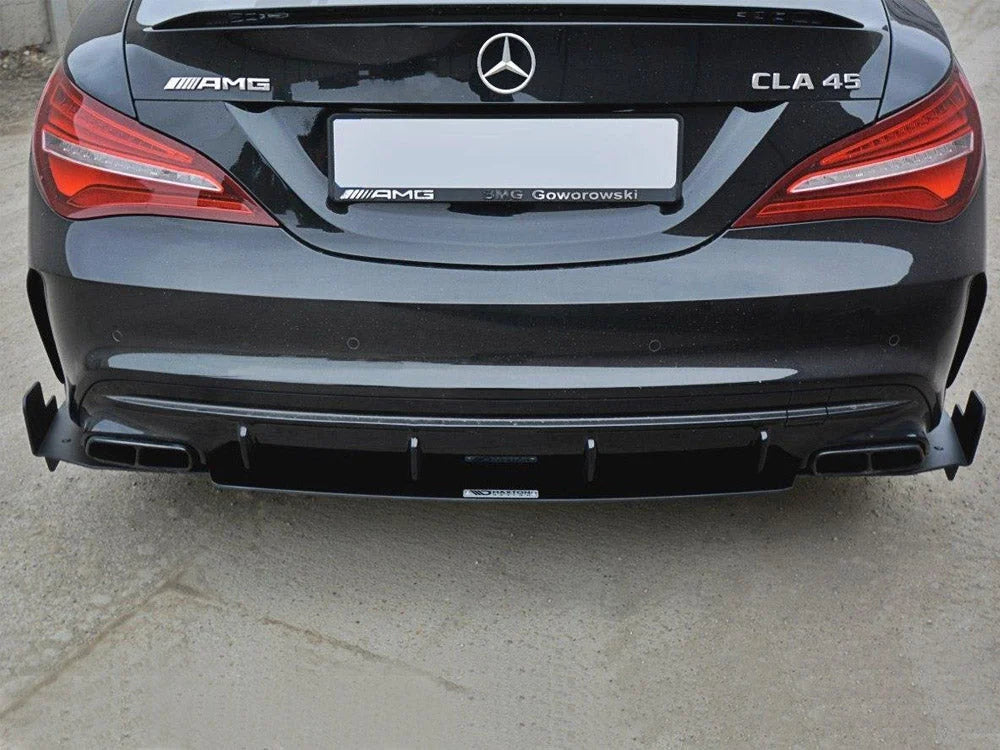 Maxton Design Rear Diffuser V.3 Mercedes CLA A45 AMG C117 Facelift 2017-UP