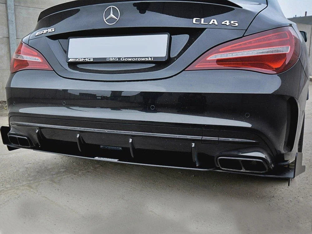 Maxton Design Rear Diffuser V.3 Mercedes CLA A45 AMG C117 Facelift 2017-UP