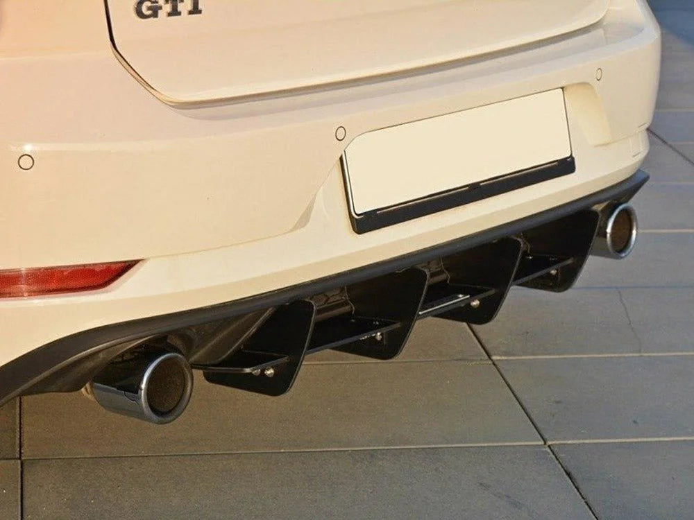 Maxton Design Rear Diffuser Volkswagen Golf GTI MK7.5 2017-19