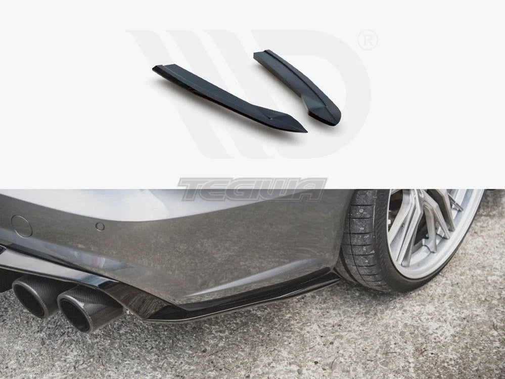 Maxton Design Rear Side Diffusers Audi S6 A6 S-line C7 Facelift