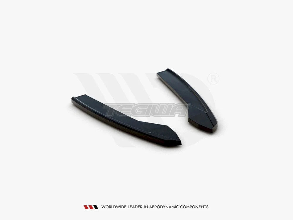 Maxton Design Rear Side Diffusers Audi S6 Avant A6 S-line C7 FL Avant 14-18