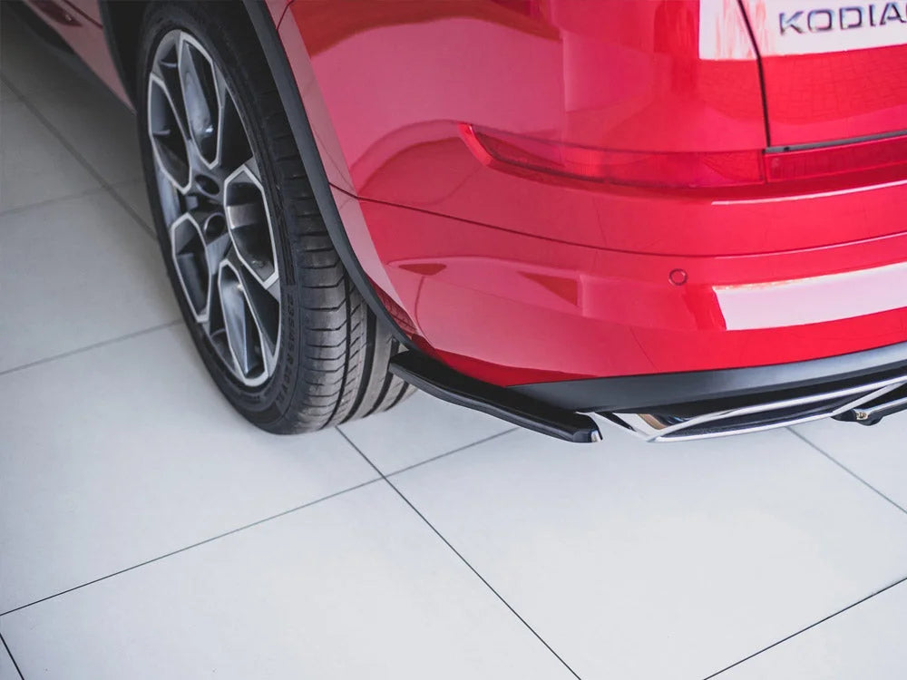 Maxton Design Rear Side Diffusers Skoda Kodiaq VRS 2019-