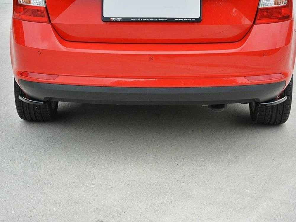 Maxton Design Rear Side Diffusers Skoda Rapid Spaceback