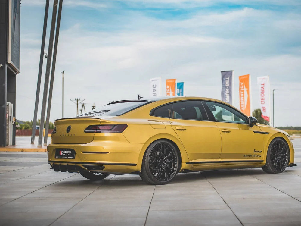 Maxton Design Rear Side Flaps Volkswagen Arteon R-line 2017-