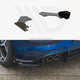 Maxton Design Rear Side Flaps Volkswagen Polo GTI MK6 01-21