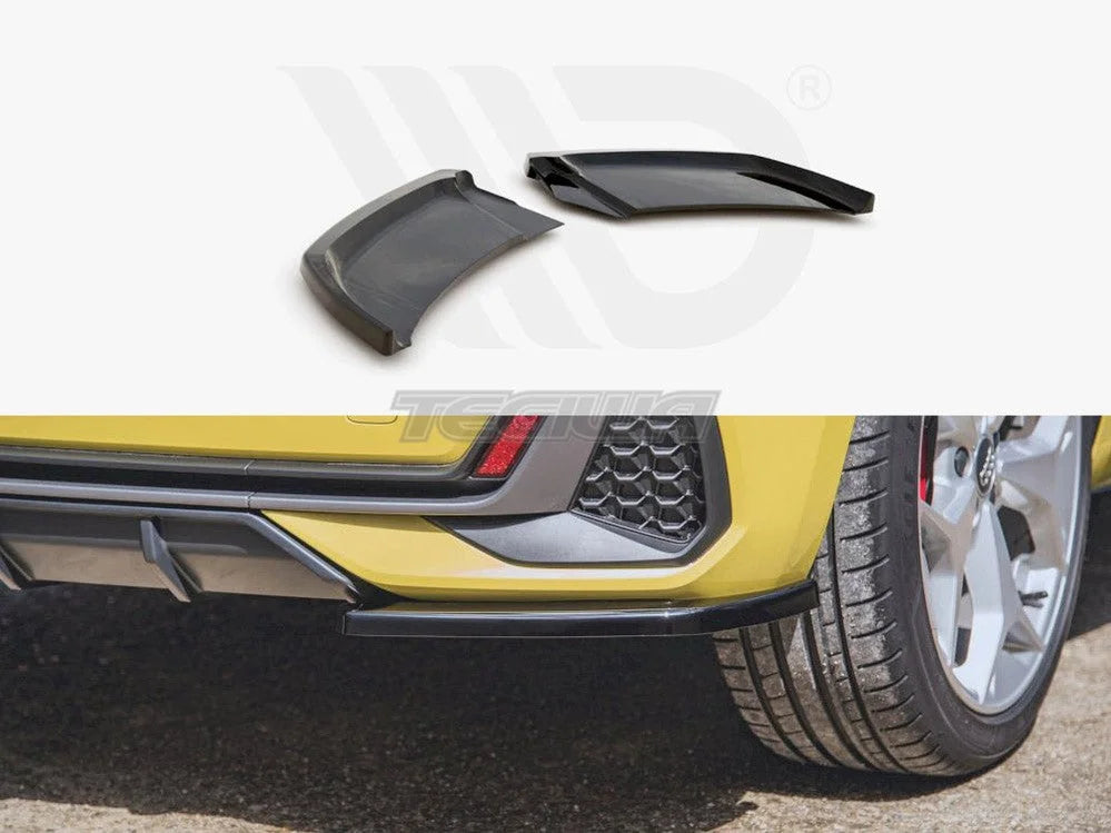 Maxton Design Rear Side Splitters Audi A1 S-line GB 2018-