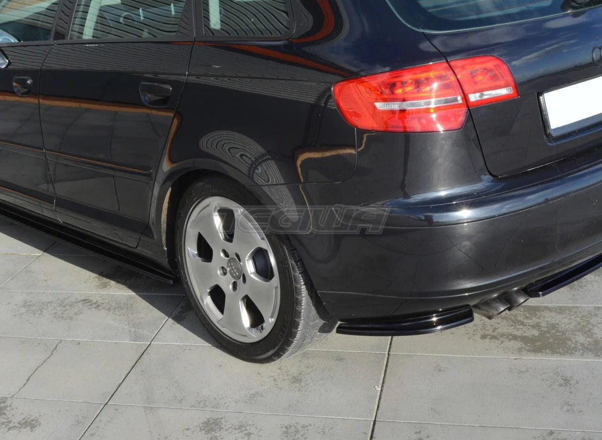 Maxton Design Rear Side Splitters Audi A3 Sportback 8P 8P Facelift 09-13