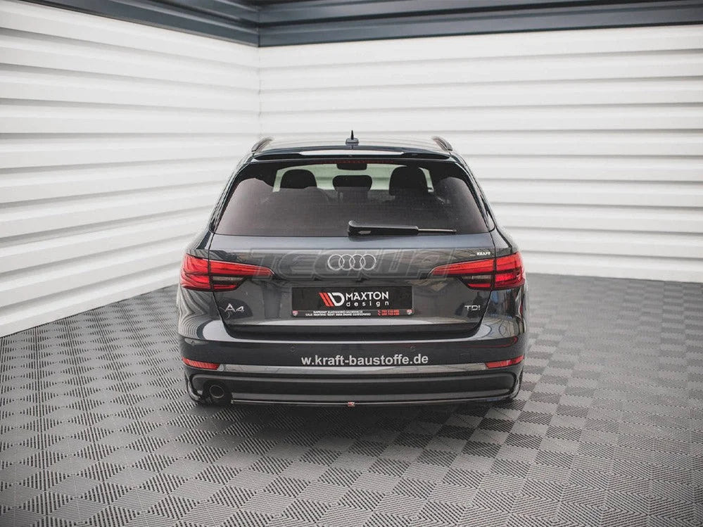 Maxton Design Rear Side Splitters Audi A4 Avant B9 15-19