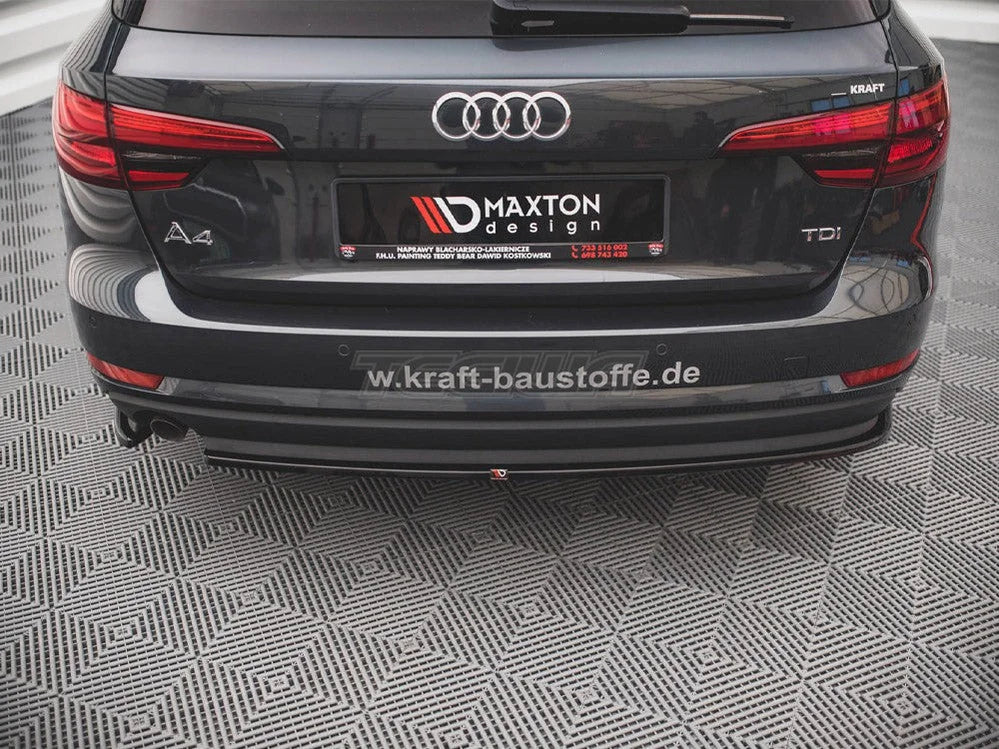 Maxton Design Rear Side Splitters Audi A4 Avant B9 15-19