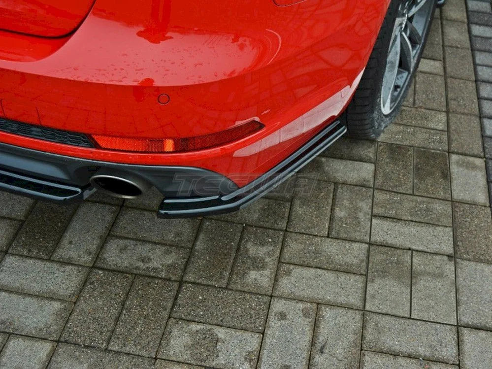 Maxton Design Rear Side Splitters Audi A4 B9 S-line Avant 2015 - UP