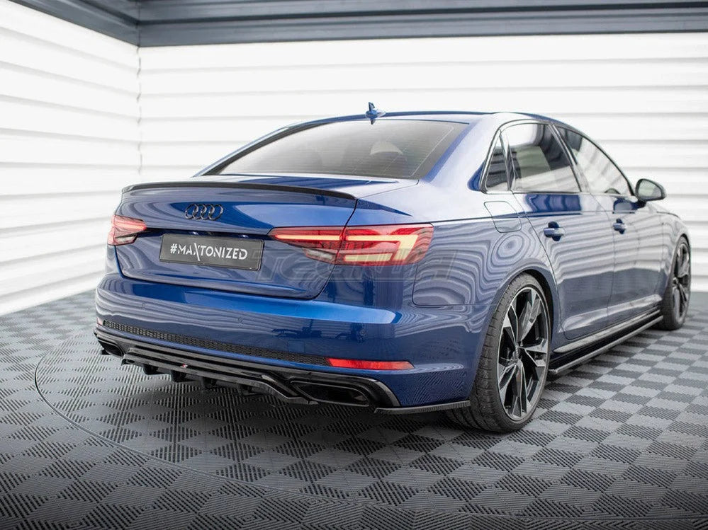 Maxton Design Rear Side Splitters Audi A4 Competition B9