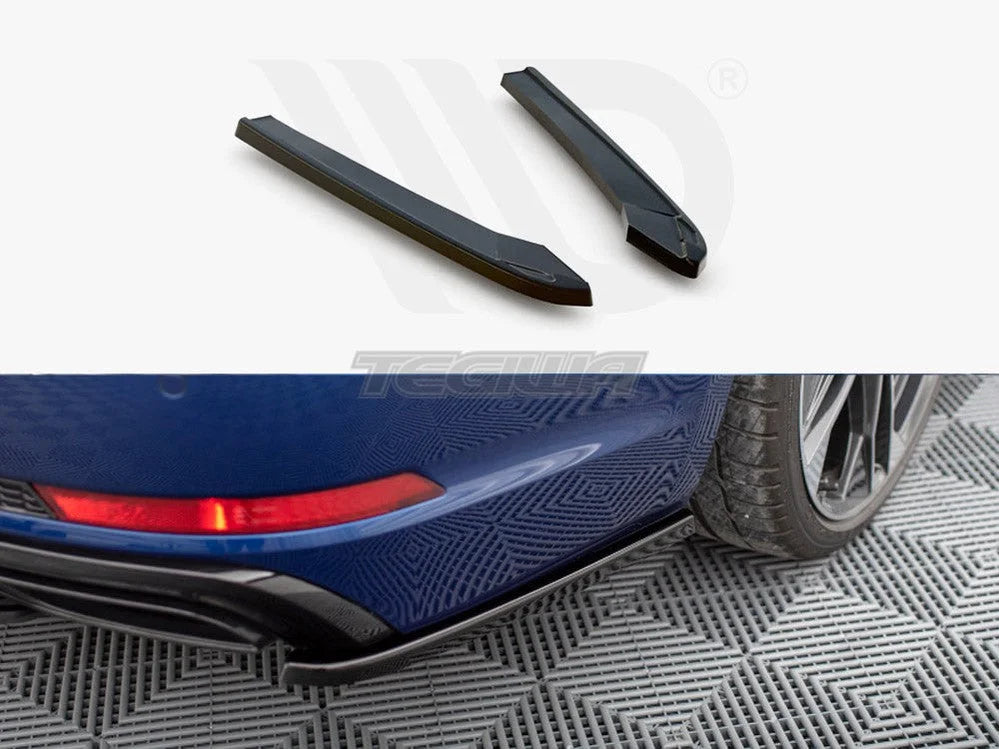 Maxton Design Rear Side Splitters Audi A4 Competition B9
