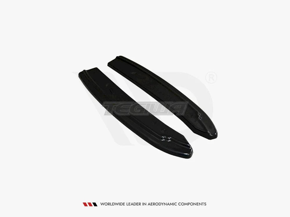 Maxton Design Rear Side Splitters Audi A6 C7 Avant S-line S6 C7 Avant Facelift 14-18
