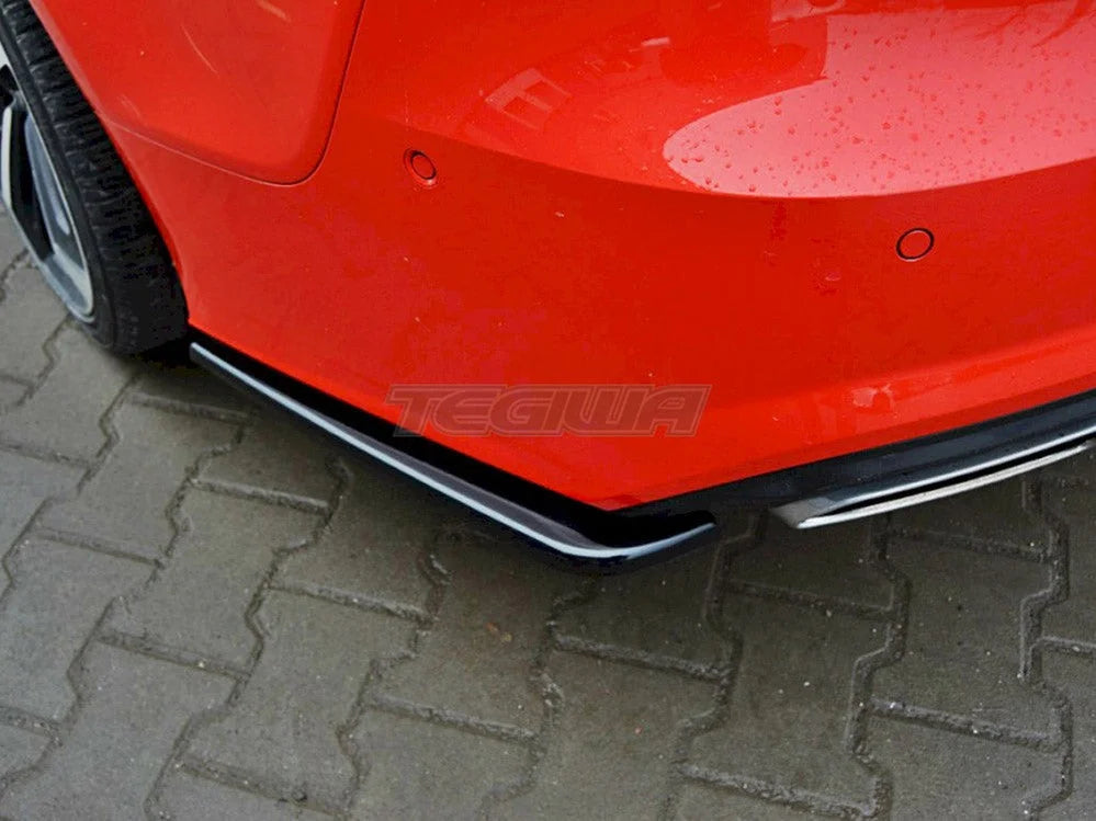 Maxton Design Rear Side Splitters Audi A7 S-line Facelift 14-18
