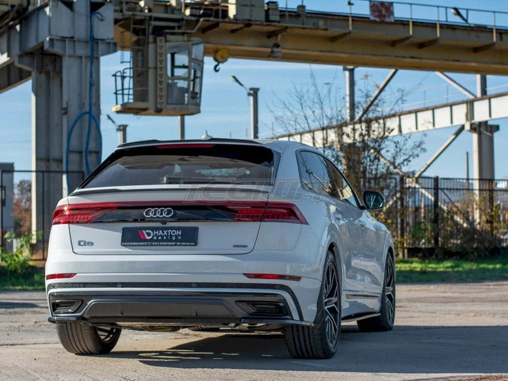 Maxton Design Rear Side Splitters Audi Q8 S-line 2018-