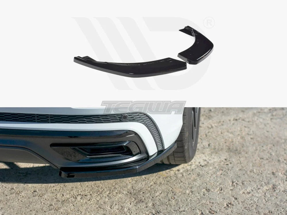 Maxton Design Rear Side Splitters Audi Q8 S-line 2018-