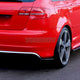 Maxton Design Rear Side Splitters Audi RS3 8P 11-12