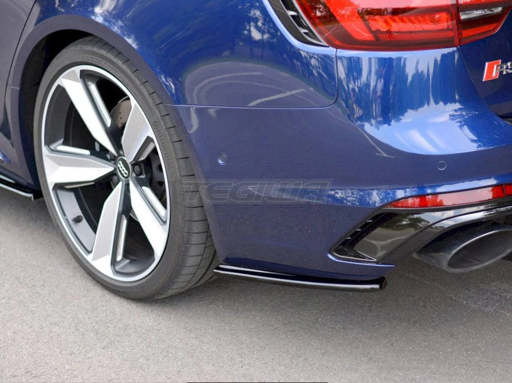 Maxton Design Rear Side Splitters Audi RS4 B9 Avant 17-19