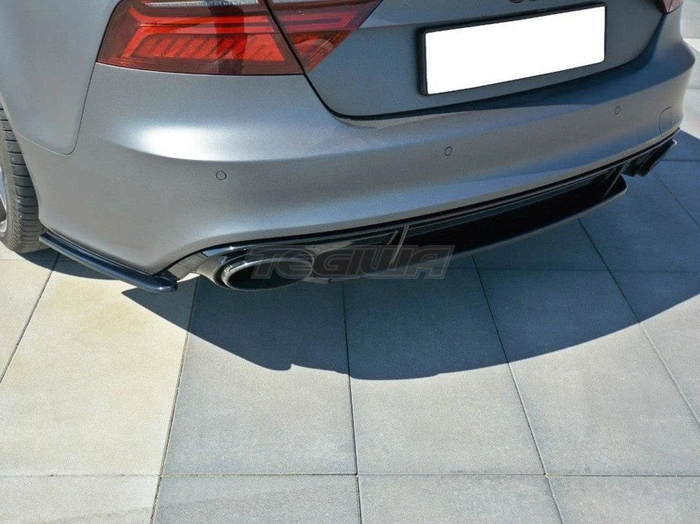 Maxton Design Rear Side Splitters Audi RS7 Facelift 14-17