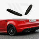 Maxton Design Rear Side Splitters Audi S3 8V Sportback