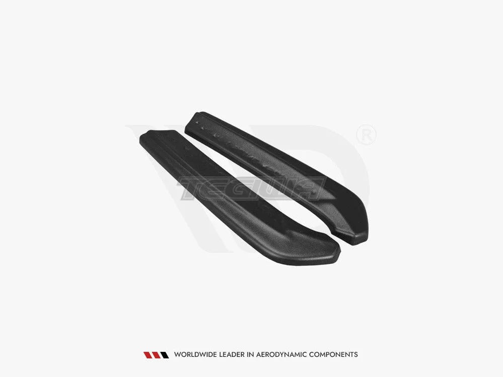 Maxton Design Rear Side Splitters Audi S3 A3 S-line 8V FL Sedan