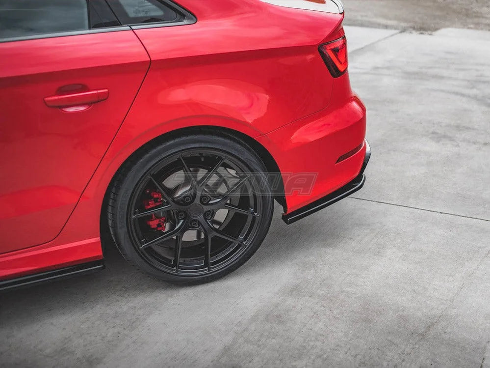 Maxton Design Rear Side Splitters Audi S3 Sedan 8V 13-16