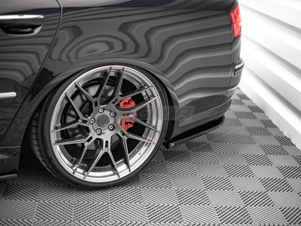 Maxton Design Rear Side Splitters Audi S8 D3 09-10