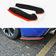 Maxton Design Rear Side Splitters Black & Red V.2 Subaru BRZ Facelift 17-20