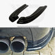 Maxton Design Rear Side Splitters BMW 5-Series F11 M-pack Fits TWO Double Exhaust Ends