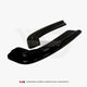 Maxton Design Rear Side Splitters BMW 5-Series F11 M-pack Fits TWO Single Exhaust Ends