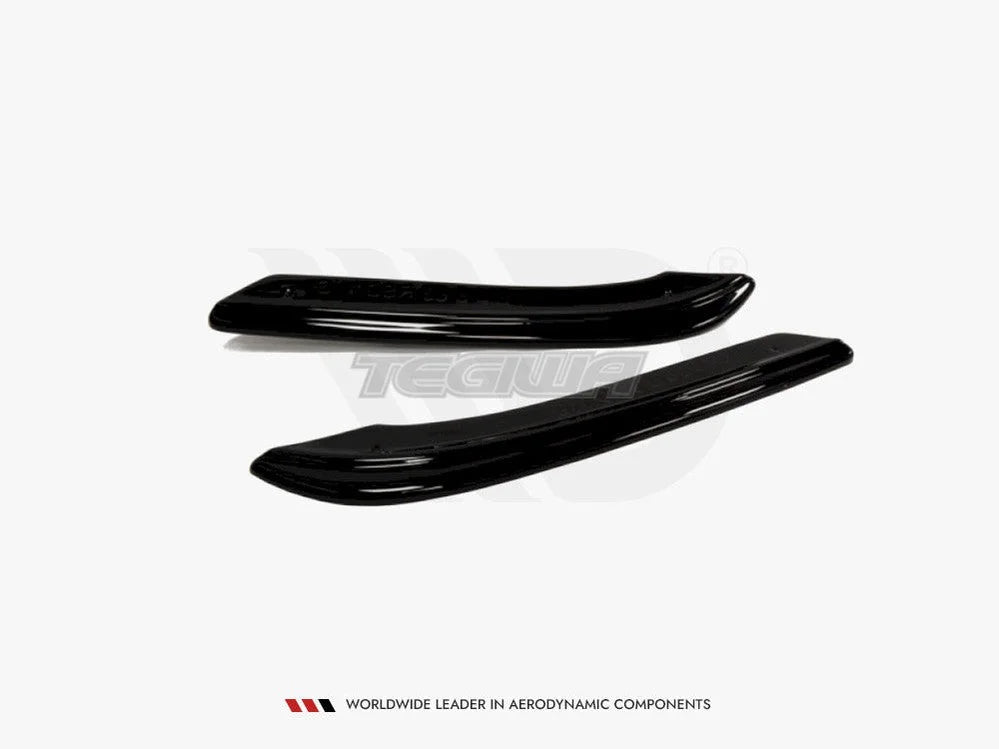 Maxton Design Rear Side Splitters BMW 6-Series E63 E64 Preface Model