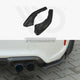 Maxton Design Rear Side Splitters BMW M2 F87 2016-
